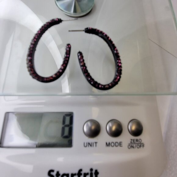 Half Hoop Earrings - Picture 9 of 10